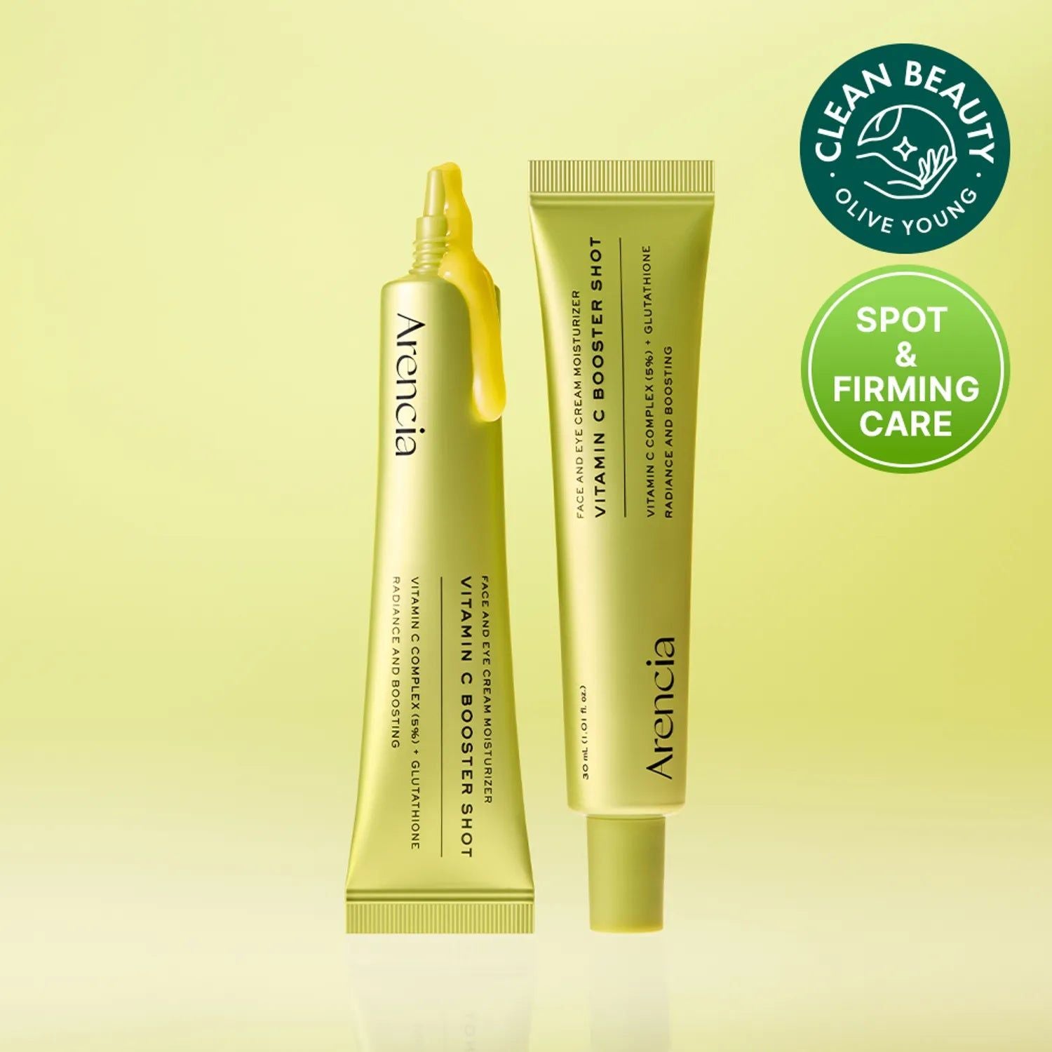 Arencia Vitamin C Booster Shot Face & Eye Cream Moisturizer 30ml