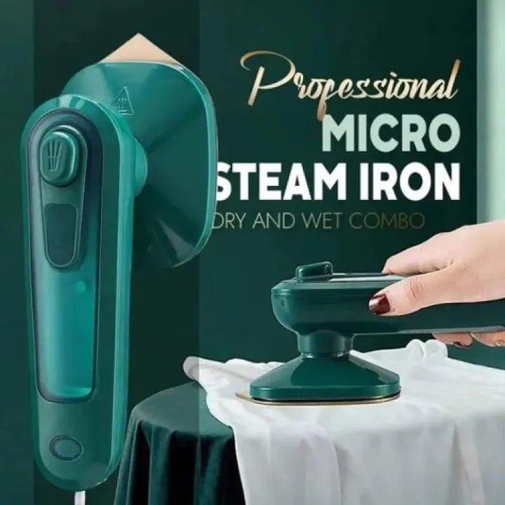 Portable Mini Steam Iron - Wet & Dry Ironing