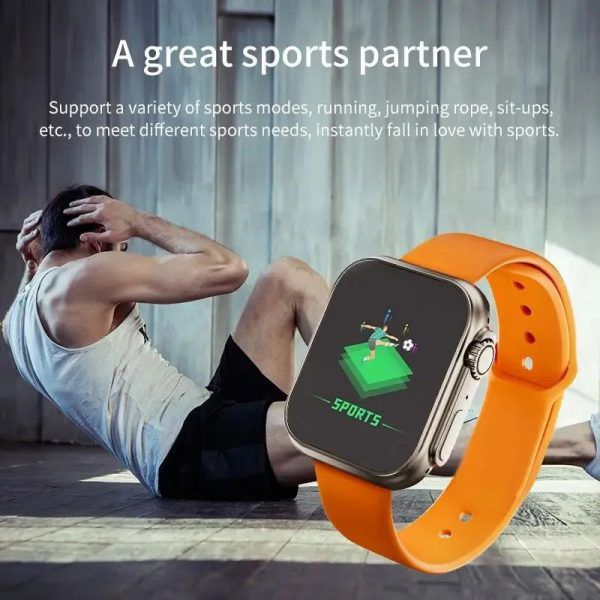 D20 Ultra Smart Watch – Heart Rate, Blood Pressure Monitor & Fitness Tracker