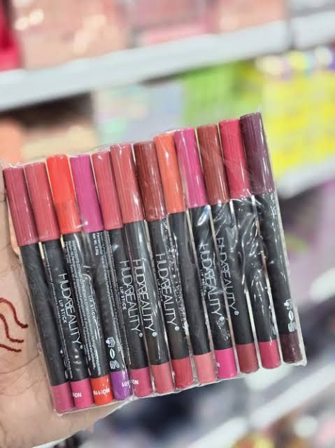 Huda Beauty Lip Pencil Set - 12 Shades