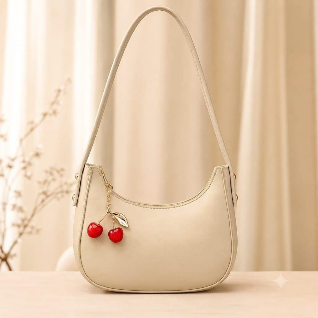 Cherry Charm Shoulder Purse