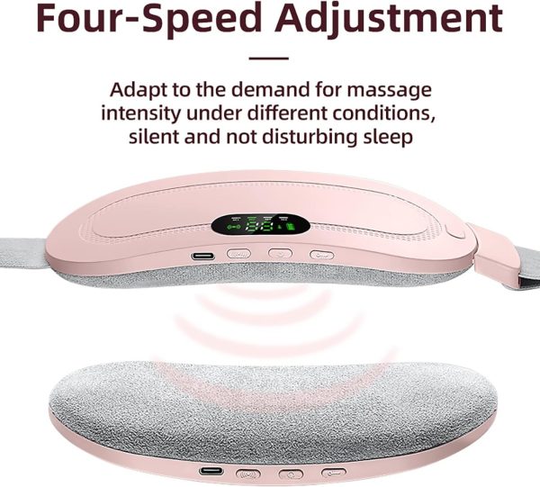 Portable Menstrual Heating Cramp Pad Belt For Women - Wellness Accessory Designed For Personal Comfort And Daily Relaxation Routine