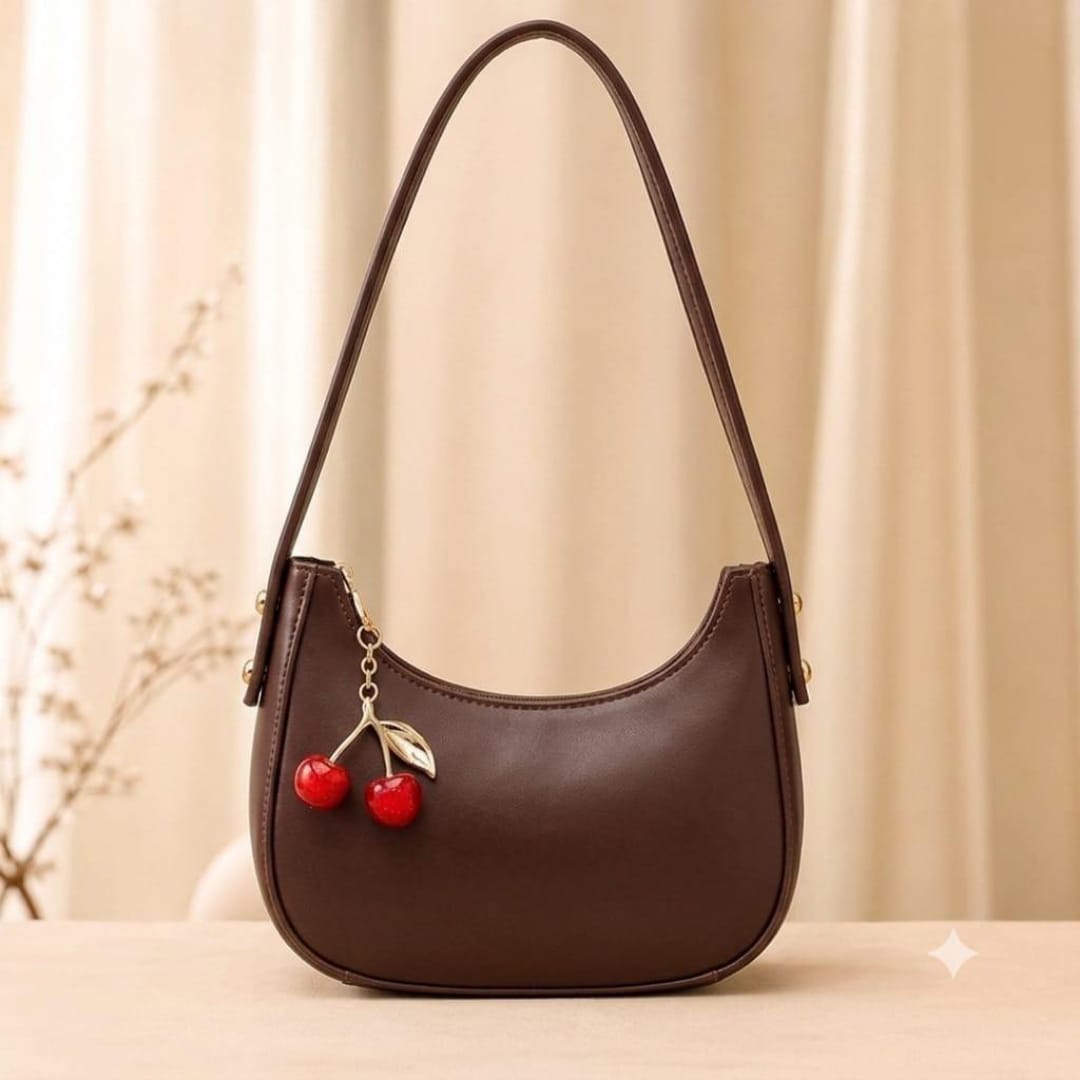 Cherry Charm Shoulder Purse