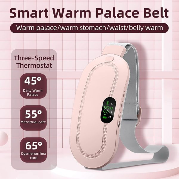 Portable Menstrual Heating Cramp Pad Belt For Women - Wellness Accessory Designed For Personal Comfort And Daily Relaxation Routine