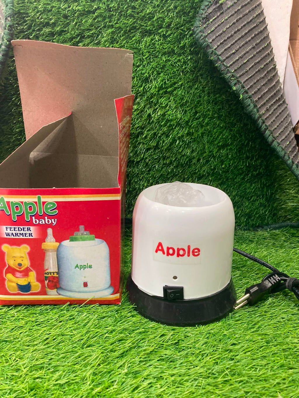 Apple Baby Feeder Warmer Portable Safe Milk Bottle Warmer With Reliable Heating Technology For Convenient Daily Baby Feeding At Home And Travel