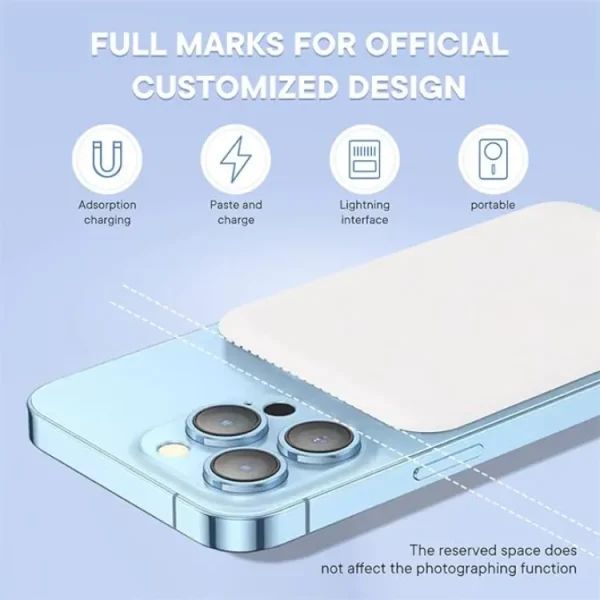 10000mAh Magnetic Wireless Power Bank - Fast Charging Android and iPhone both Suitable Power Bank