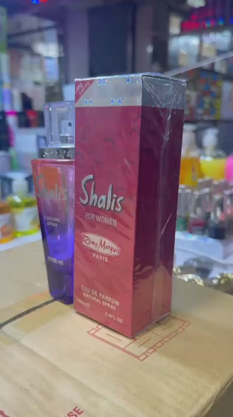 Shalis For Women Eau de Parfum – Long Lasting Perfume Spray by Remy Marquis Paris - 100ml