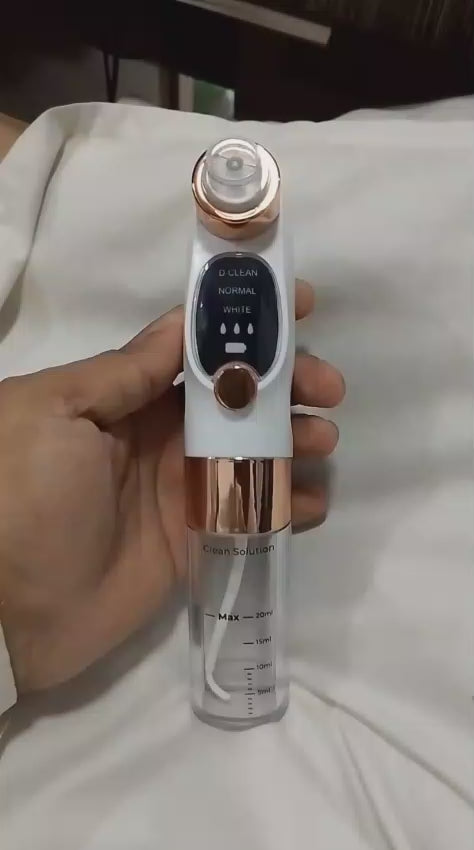 Hydra Facial Blackhead & Whitehead Remover O-Clean Deep Pore Purifying Micro-Bubble Device
